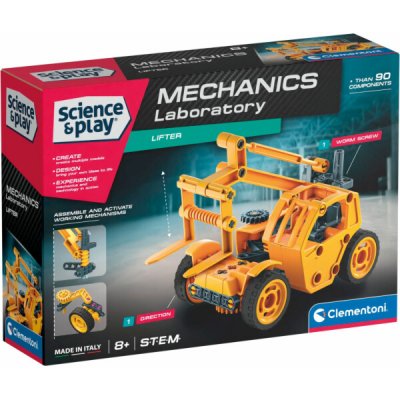 Clementoni Kreativní sada Science & Play Mechanical Lab – Hledejceny.cz