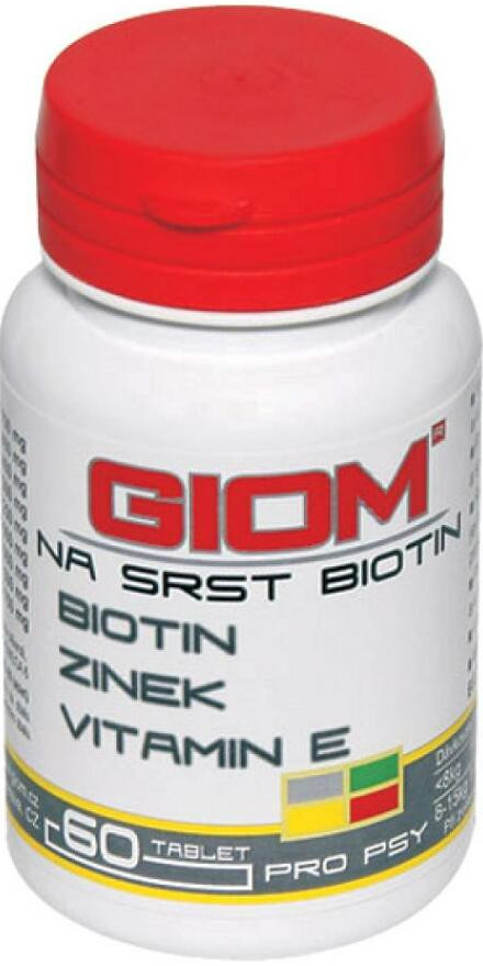 GIOM ERA na srst Biotin 60 tbl