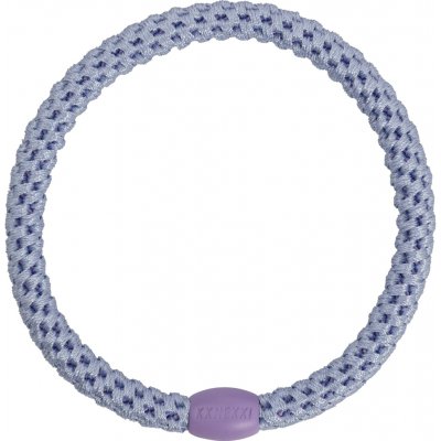 KKNEKKI Gumička do vlasů Kknekki Slim Lillac, fialová barva, textil – Sleviste.cz