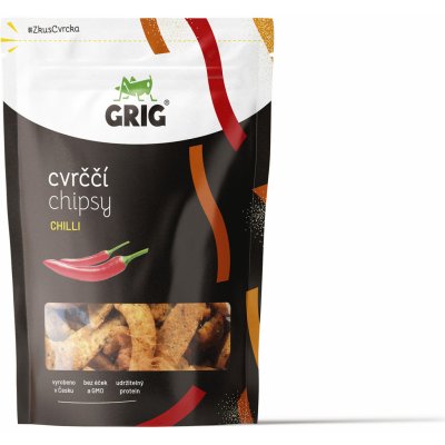 Grig CVRČČÍ CHIPSY S chilli 70 g