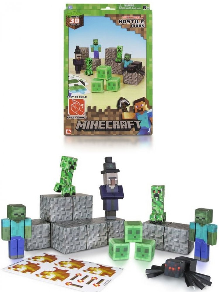 MINECRAFT Papercraft Mobow | Srovnanicen.cz