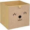 Box a koš na hračky Atmosphera for kids Úložný box na hračky Happy Puppy 29 x 29 cm
