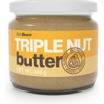 GymBeam Trojitý oříškový krém 340 g – Zboží Dáma