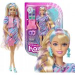 Barbie Totally Hair blondýnka v hvězdičkových šatech – Zbozi.Blesk.cz