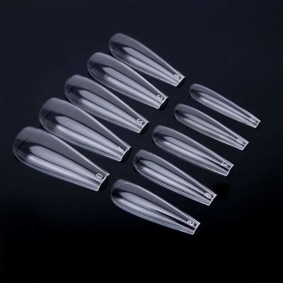 Starnails Tipy clear tvar balerina 500 ks – Zboží Dáma