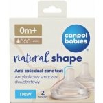 CANPOL BABIES Savička k lahvi Natural Shape 0m+ 2ks – Hledejceny.cz
