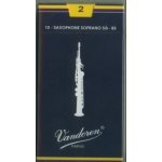 Vandoren Plátky Traditional pro sopran sax, tvrd.2,0 – Zboží Dáma