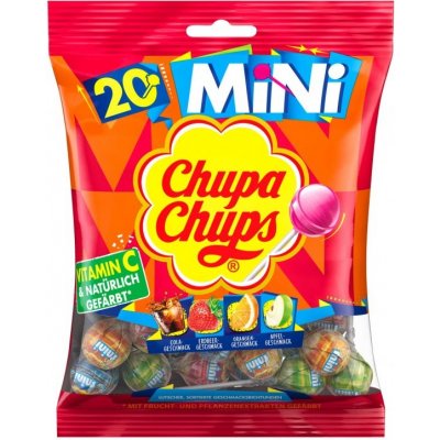 Chupa Chups Mini Lízátka s vitamínem C 20 x 6 g