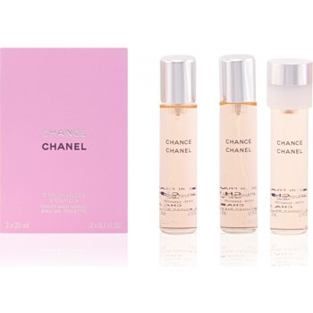 Chanel Chance toaletní voda dámská 3 x 20 ml