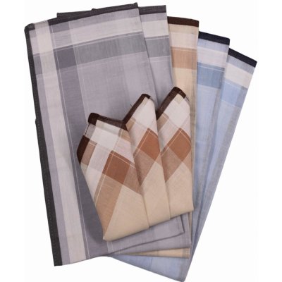 kapesníky pánské látkové 6 ks vícebarevná – Zbozi.Blesk.cz