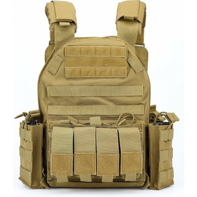 Delta Armory taktická vesta Tan – Sleviste.cz