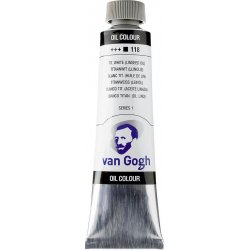 Olejová barva Van Gogh 40 ml titanově bílá lněný olej