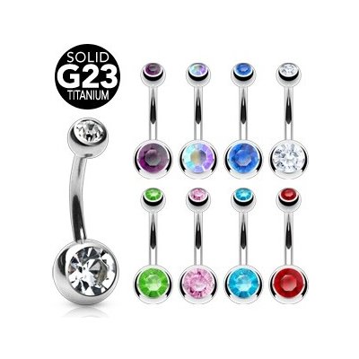 Šperky4U piercing do pupíku banánek titan TIT1001-Q – Hledejceny.cz