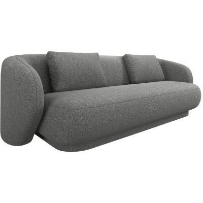 Cosmopolitan Design Šedá čalouněná trojmístná – Zbozi.Blesk.cz