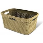 Curver Rattan Style 45 l krémový – Hledejceny.cz