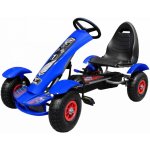 Mamido šlapací motokára s nafukovacími koly modrá – Zboží Dáma