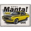 Obraz Nostalgic Art Plechová cedule Opel Manta GT/E 30 cm x 40 cm