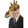 Karnevalový kostým Carnival Toys Latexová maska žirafa