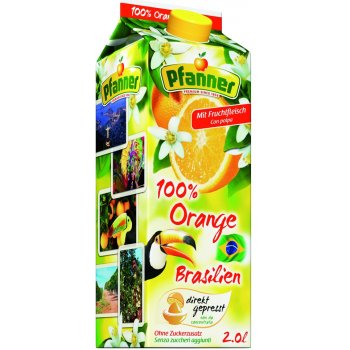 Pfanner Brazilský pomeranč 100% 2l