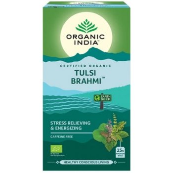 Organic India Čaj Tulsi Brahmi 25 ks 43.5 g