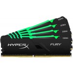 HyperX Fury RGB DDR4 64GB (4x16GB) 3466MHz CL17 HX434C17FB4AK4/64 – Zboží Mobilmania