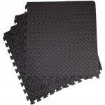 Springos Pěnová podložka Puzzle 60x60x1,2 cm sada 4ks černá FM0004 XG – Zboží Mobilmania
