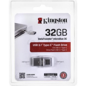Kingston DataTraveler microDuo 3C 32GB DTDUO3C/32GB