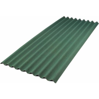 Onduline Base Intense 200 cm × 85,5 cm × 2,6 mm zelená (1 ks) – Zbozi.Blesk.cz