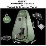 HOLDCARP Toilet & Shower Tent – Hledejceny.cz