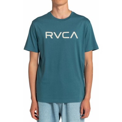 RVCA Big Rvca Ss Tee duck blue 23 – Zboží Mobilmania