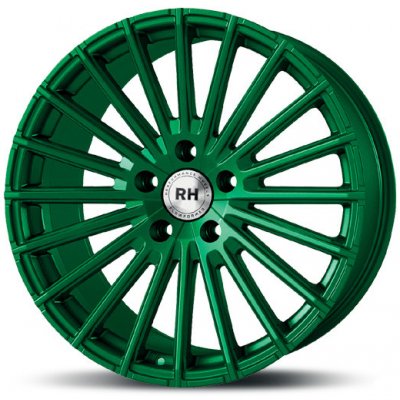 RH WM flowforming 10x20 5x112 ET19 polished green