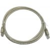 síťový kabel Datacom 1520 CAT5E UTP, 2m, šedý