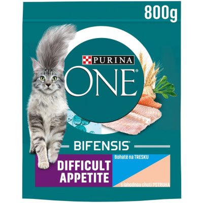 Purina One Bifensis Difficult Appetite treska pstruh 0,8 kg – Sleviste.cz