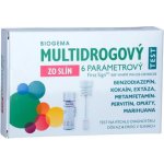 Biogema Multidrogový test ze slin 6-parametrový 1 ks – Hledejceny.cz