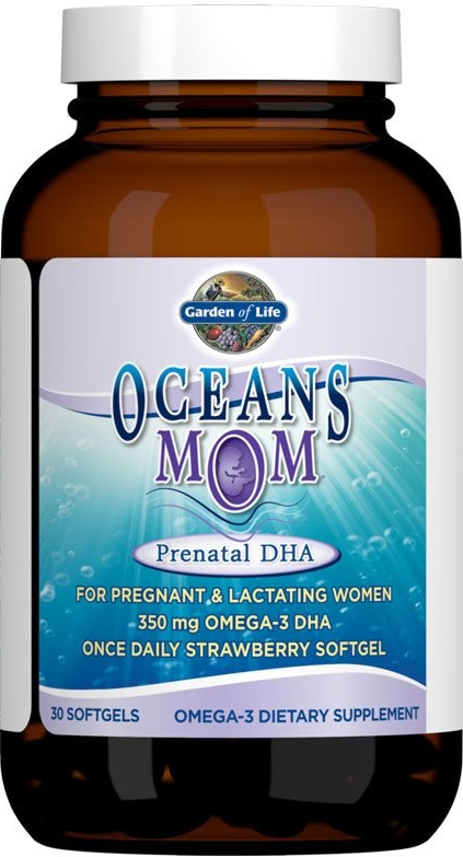 Garden of Life Oceans Prenat ln DHA Omega 3 350 mg 30 kapsl