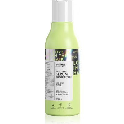 so!flow Smoothing Serum Botox Effect uhlazující sérum pro všechny typy vlasů 150 ml – Hledejceny.cz