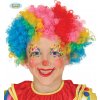 Dětský karnevalový kostým Paruka multicolor klaun