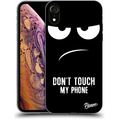 Pouzdro Picasee ULTIMATE CASE Apple iPhone XR - Don't Touch My Phone – Zboží Mobilmania