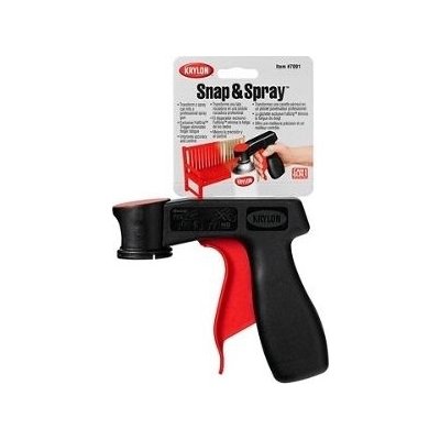 Stříkací sprejová pistole SNAP & SPRAY černá Krylon – Zboží Dáma