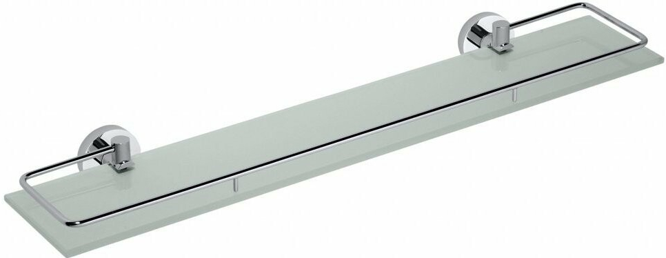 Sapho X-Round Polička s výklopnou hrazdou 30 cm sklo / chrom XR607