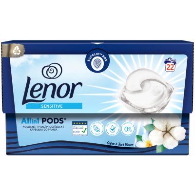 Lenor Allin1 Sensitive kapsle 22 PD – Zbozi.Blesk.cz