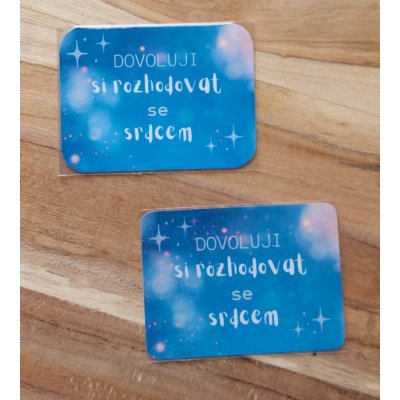 MAGNETKY S CITÁTY VYBERTE SI CITÁT: Dovoluji si rozhodovat se srdcem – Sleviste.cz