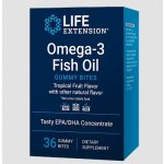 Life Extension Omega-3 Fish Oil Gummy Bites 36 Gummies – Hledejceny.cz