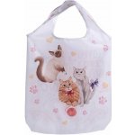 Kočičí paní Skládací taška malované kočky 3 varianty kočky s klubíčkem – Zbozi.Blesk.cz
