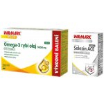 Walmark Omega-3 FORTE 1000 mg 120+60 tablet + Walmark Selezin Ace 30 tablet – Hledejceny.cz