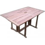 Nábytek Texim teakový zahradní skládací stůl BEVERLY / BUTTERFLY 150x90 cm – Hledejceny.cz