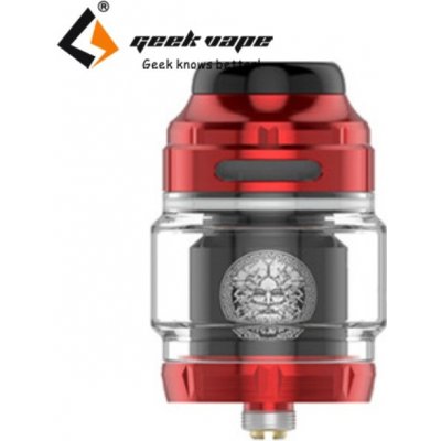GeekVape Zeus X RTA clearomizér červeno-černý 4,5ml – Hledejceny.cz