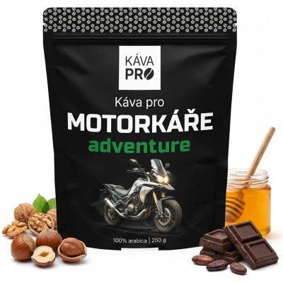 KávaPRO Káva pro motorkáře Adventure zrnková 250 g – Hledejceny.cz