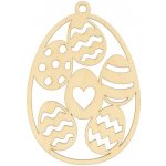 Natana dřevěná vejce s vajíčky 6 x 9 cm – Hledejceny.cz