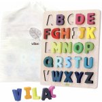 Vilac vkládací puzzle abeceda – Zboží Dáma